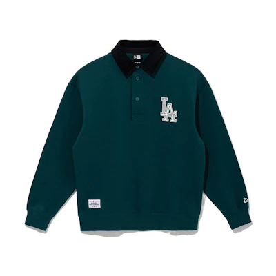 New Era FW23 MLB Los Angeles Dodgers Pullover Sweatshirt Teal Unisex 13781119