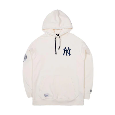 New Era FW23 MLB New York Yankees Letter Print Pullover Hoodie Unisex 13732636