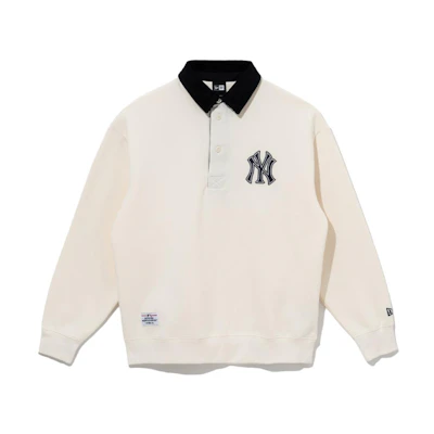 New Era FW23 MLB New York Yankees Pullover Sweatshirt Ivory Unisex 13781118