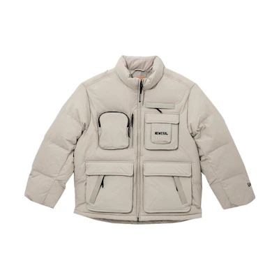 New Era FW23 Multi-Pocket Minimalist Long-Sleeve Jacket Khaki Men 13944721
