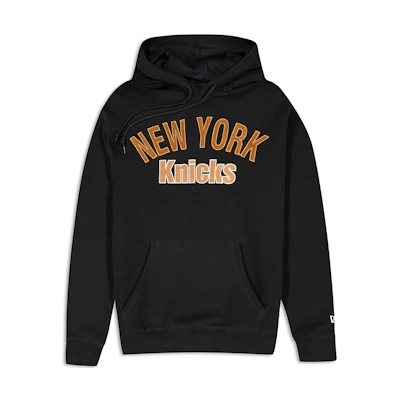 New Era FW23 New York Knicks Letter Graphic Hoodie Unisex Black 60487622