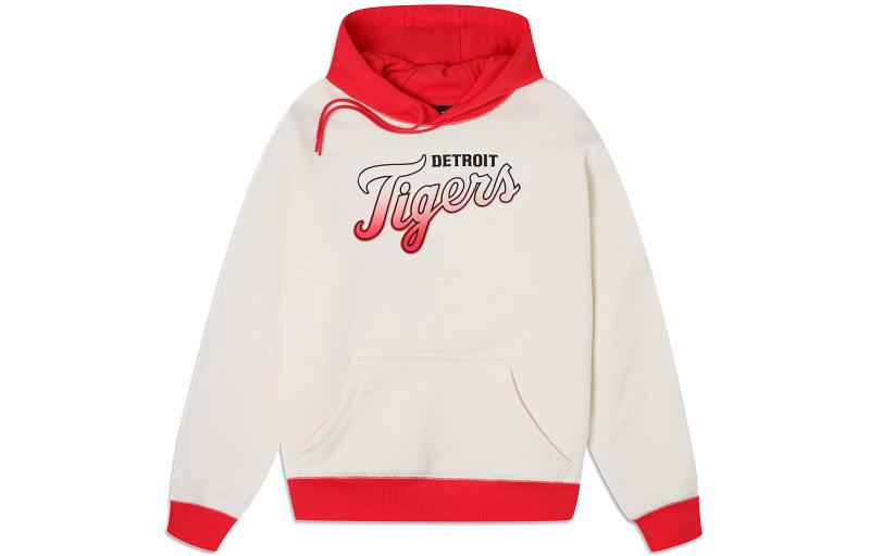 New Era FW23 Red Letter Print Pocket Long Sleeve Unisex Sweatshirt 60335852
