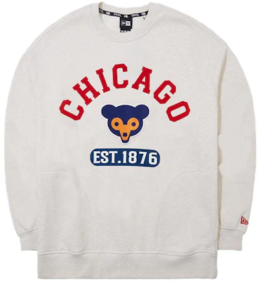 New Era FW23 復古學院風中性米棕色圓領長袖衛衣 13781141 Buy New Era FW23 復古學院風中性米棕色圓領長袖衛衣 13781141