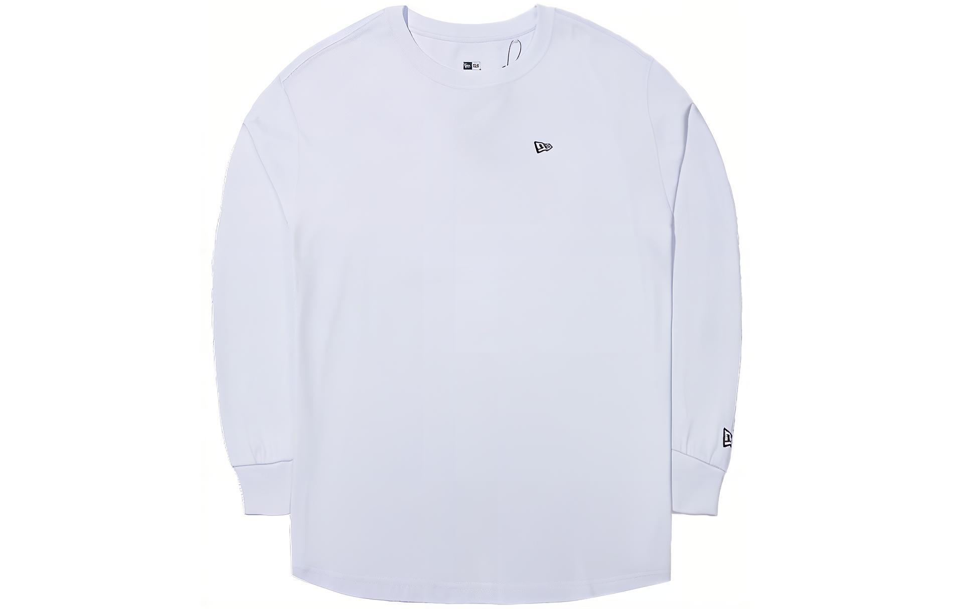 New Era FW23 Retro Collegiate Pullover Crewneck Sweatshirt Unisex White 13789203