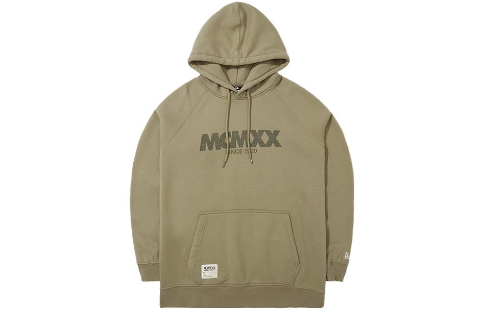 New Era FW23 Roman Numerals Hoodie Unisex Green Pullover 13781097 圖 2