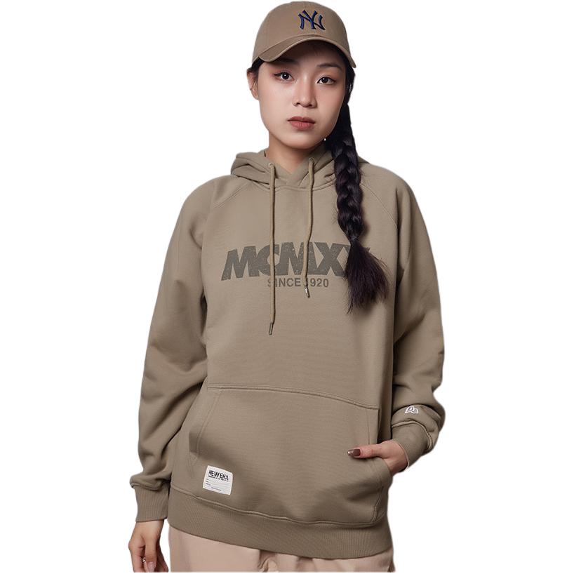 New Era FW23 Roman Numerals Hoodie Unisex Green Pullover 13781097 圖 4