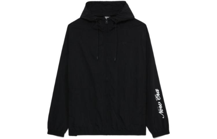 New Era FW23 Solid Black Hoodie Jacket NERLJ3774216LBKX00M