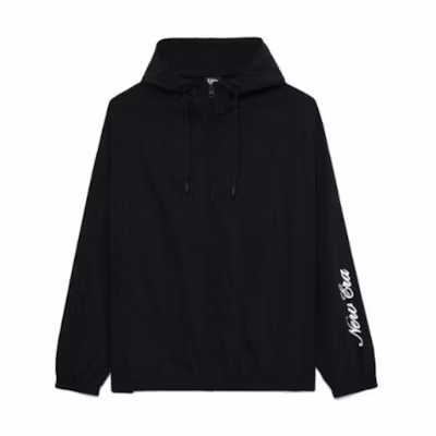 New Era FW23 Solid Black Hoodie Jacket NERLJ3774216LBKX00M