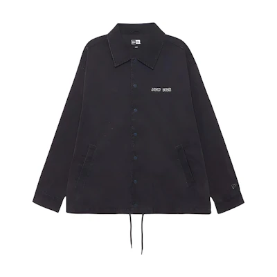 New Era FW24 1990s Skateboarding Series Oversized Washed Black Jacket Unisex. 14385262