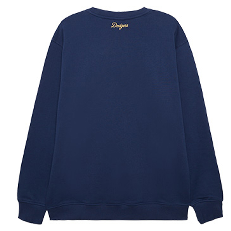 Lookbook New Era FW24 MLB Los Angeles Dodgers Navy Embroidered Pullover Sweatshirt Unisex 14397932