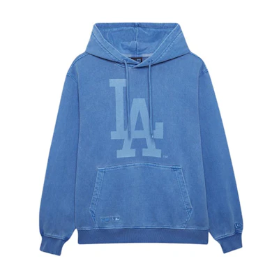 New Era FW24 MLB Los Angeles Dodgers NY Embroidered Hoodie Unisex Blue 14397937