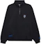 Order New Era FW24 MLB NY Mets Half-Zip Embroidered Long Sleeve Unisex Sweatshirt Black 14397951