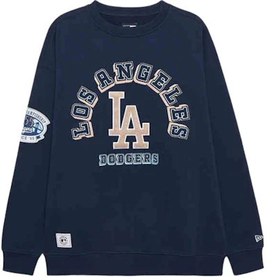 New Era FW24 MLB World Series LA Dodgers Logo Navy Crewneck Sweatshirt Unisex 14385248 Buy New Era FW24 MLB World Series LA Dodgers Logo Navy Crewneck Sweatshirt Unisex 14385248