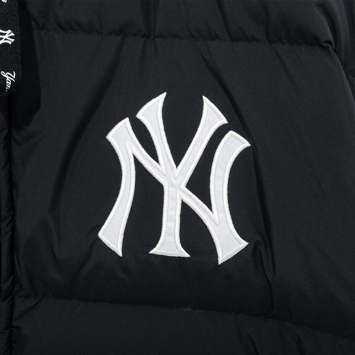 Purchase New Era FW24 MLB Yankees Black Zip-Up Puffer Jacket Unisex Casual Comfort Style 14397958