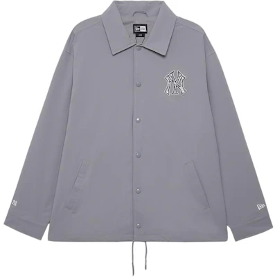New Era FW24 纽约洋基宽松刺绣标志纽扣夹克 灰色 男女通用 14385264 Buy New Era FW24 纽约洋基宽松刺绣标志纽扣夹克 灰色 男女通用 14385264