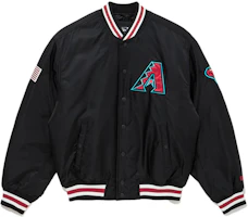 New Era FW25 MLB Arizona Diamondbacks Stadium Jacket Unisex Casual Short Coat. 14742081 New Era FW25 MLB Arizona Diamondbacks Stadium Jacket Unisex Casual Short Coat. 14742081