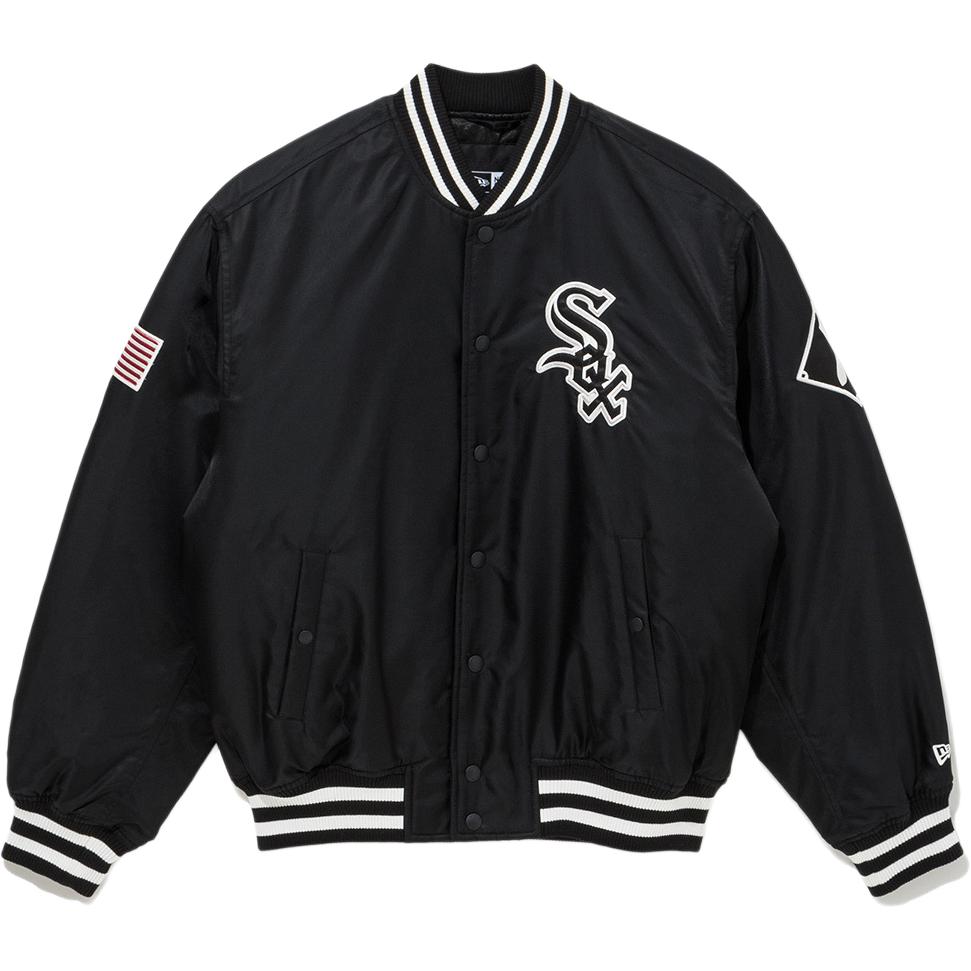 New Era FW25 MLB Authentic Chicago White Sox Stadium Jacket Unisex Casual Style. 14742076