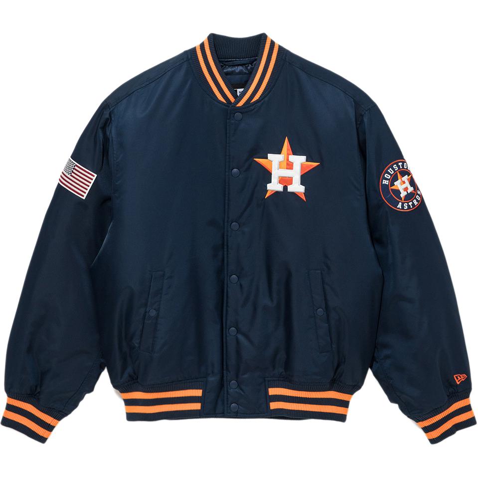 New Era FW25 MLB Authentic Houston Astros Stadium Jacket Unisex Casual Korean Fit 14742071