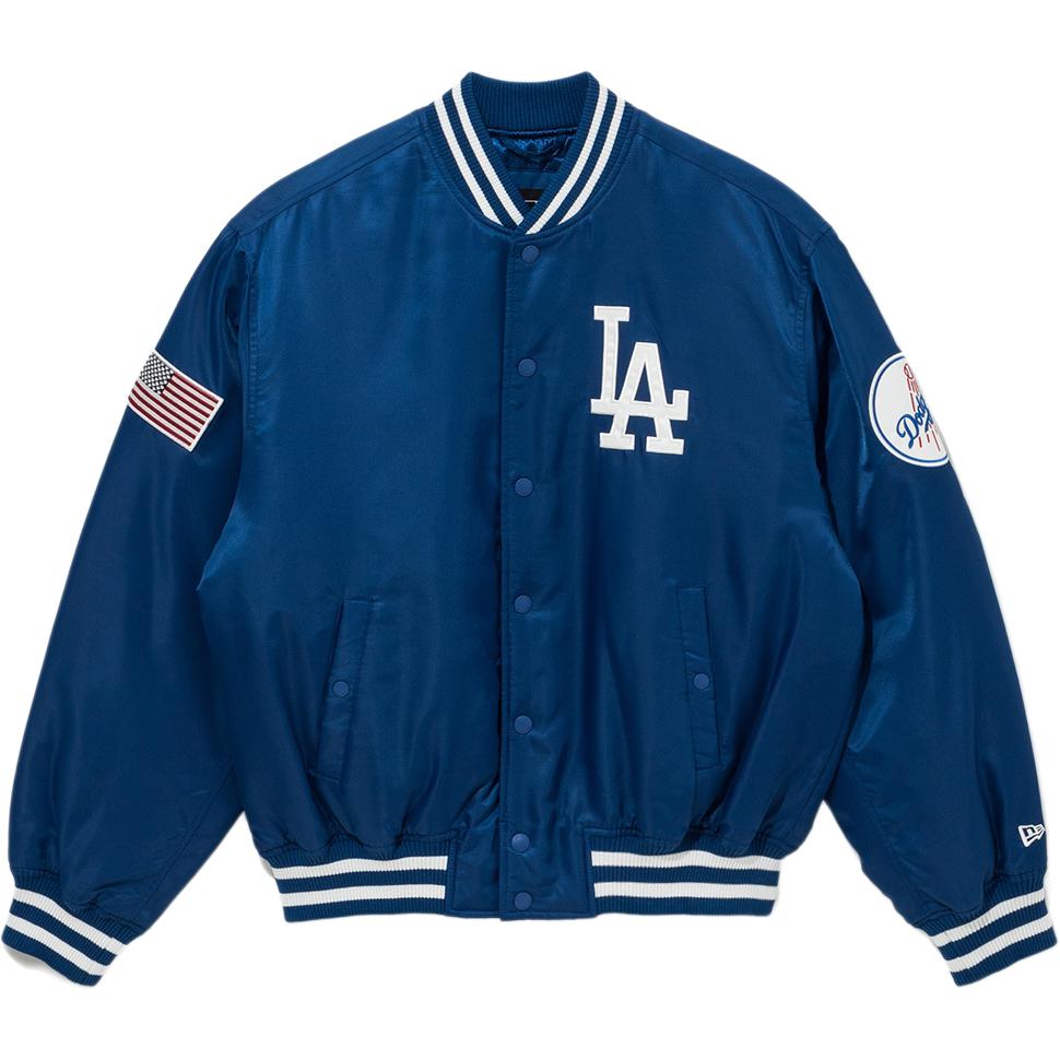 New Era FW25 MLB Authentic Stadium Jacket Los Angeles Dodgers Unisex Casual Coat 14742069