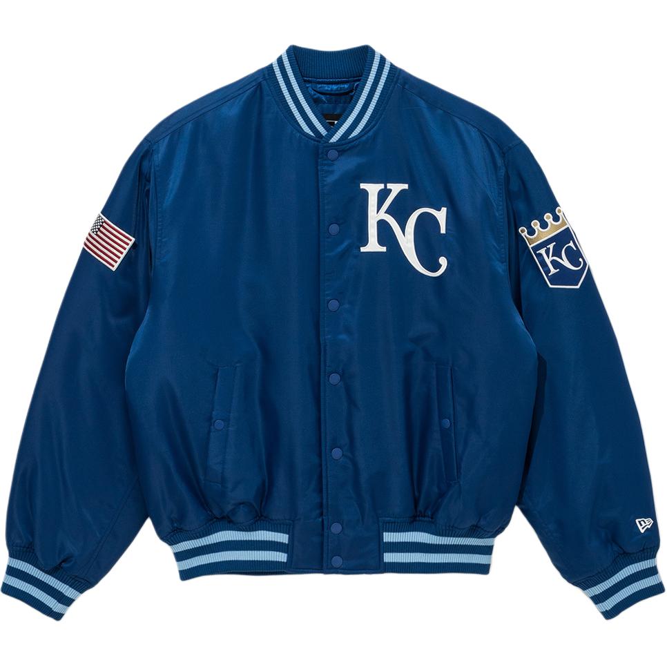 New Era FW25 MLB Kansas City Royals Stadium Jacket Unisex Casual Short Coat. 14742070