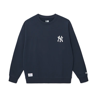 New Era FW25 MLB Yankees Letter Logo Crewneck Sweater Unisex韩国版 Casual Fit 14726735