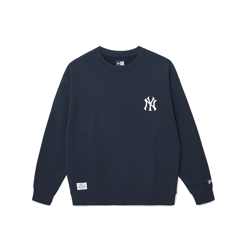 Order New Era FW25 MLB Yankees Letter Logo Crewneck Sweater Unisex韩国版 Casual Fit 14726735