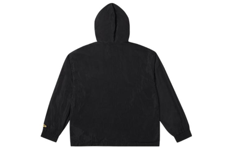 Lookbook New Era Gold Logo Hoodie Jacket Unisex Black 12845012