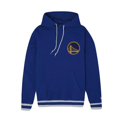 New Era Golden State Warriors Logo Hoodie Blue 60296993