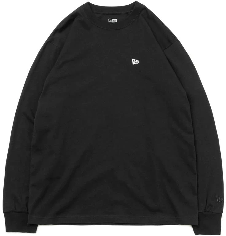new-era-gradient-letter-print-long-sleeve-tee-black-13330965