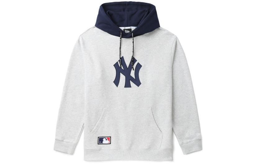 New Era Graphic Print Pullover Hoodie Light Gray Long Sleeve NERSWM00079XLGY2 圖 2