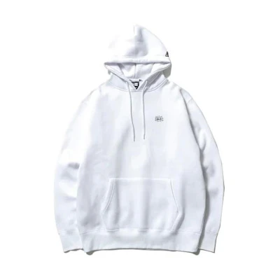 New Era Graphic Print Pullover Hoodie Unisex White 12550924