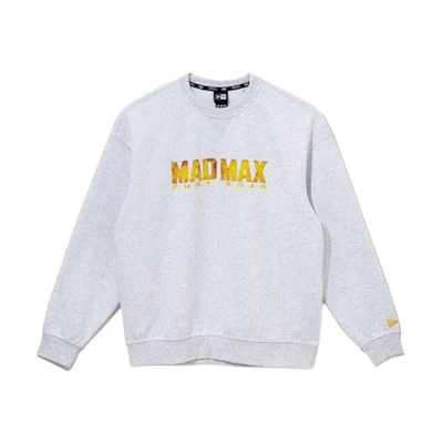 New Era Grey Crewneck Logo Sweatshirt Long Sleeve Regular Fit 13697626