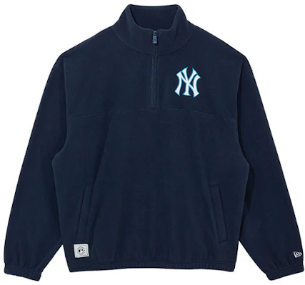 New Era 半拉链绒标徽卫衣 男女同款 海军蓝 13044920 Buy New Era 半拉链绒标徽卫衣 男女同款 海军蓝 13044920