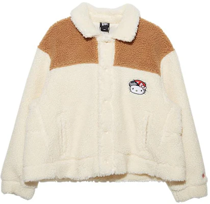 New Era Hello Kitty 拼色外套 象牙白 中性款 13488919 Buy New Era Hello Kitty 拼色外套 象牙白 中性款 13488919