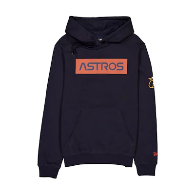 New Era Houston Astros Logo Hoodie Navy Unisex 60357261