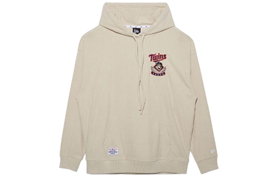 New Era Ivory White Embroidered Pullover Sweatshirt 13488924