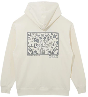 New Era 象牙白中性字母連帽衛衣外套 13038748 Order New Era 象牙白中性字母連帽衛衣外套 13038748