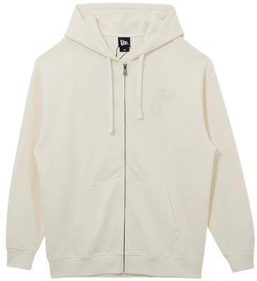 New Era 象牙白中性字母連帽衛衣外套 13038748 Lookbook New Era 象牙白中性字母連帽衛衣外套 13038748