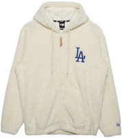 New Era LA Dodgers FW22 Embroidered Logo Oversized Hoodie Jacket White Unisex 13338647 New Era LA Dodgers FW22 Embroidered Logo Oversized Hoodie Jacket White Unisex 13338647