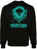 New Era LA Graphic Print Crewneck Sweatshirt Unisex Black 12557997 New Era LA Graphic Print Crewneck Sweatshirt Unisex Black 12557997