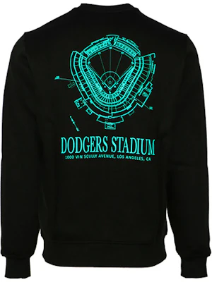 New Era 洛杉矶图案印花黑色男女同款圆领卫衣 12557997 Buy New Era 洛杉矶图案印花黑色男女同款圆领卫衣 12557997