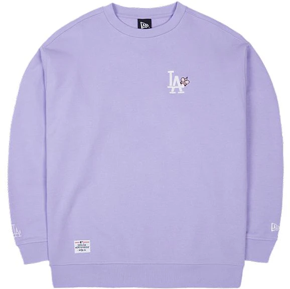 new-era-letter-embroidery-pullover-sweatshirt-unisex-light-purple-13558610