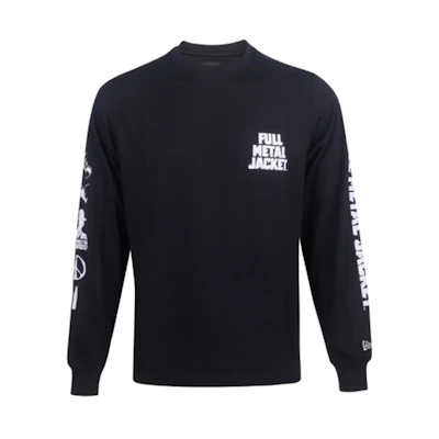 New Era Letter Print Crewneck Long-Sleeve Sweatshirt 12711620