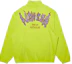 Buy New Era Letter Print Half-Zip High Neck Unisex Sweatshirt Fluorescent Green 13350787