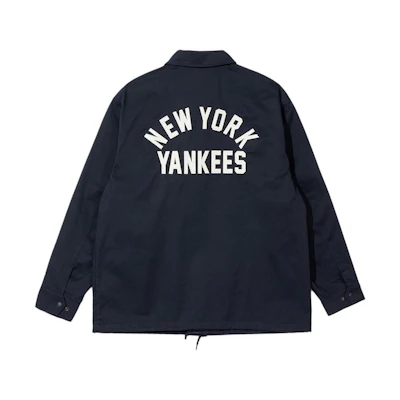 New Era Letter Print Long-Sleeve Polo Jacket Unisex 14179175