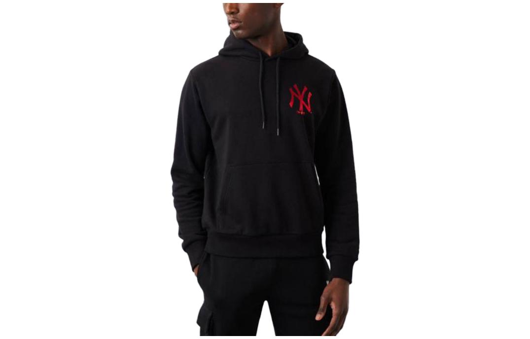New Era Logo Embroidered Sweatshirt Black 60284742BLKXRD