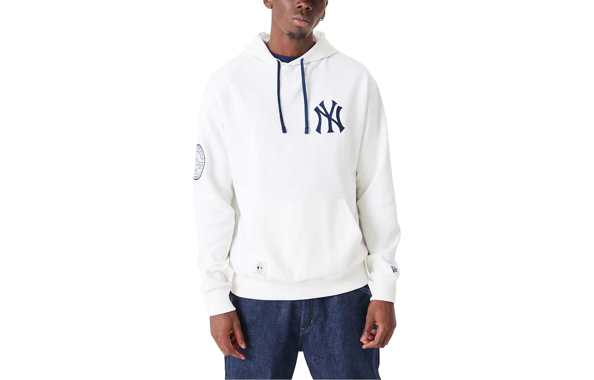 New Era Logo Graphic Hoodie White 60332233