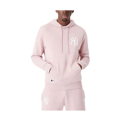 New Era Logo Graphic Oversized Hoodie Unisex - Pink 60332275-DRSWHI