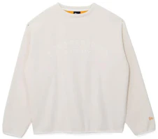 New Era Logo Ivory White Crewneck Sweatshirt Unisex 13038767 New Era Logo Ivory White Crewneck Sweatshirt Unisex 13038767