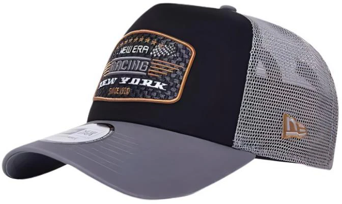 new-era-logo-patch-cotton-baseball-cap-black-unisex-couples-style-60435043